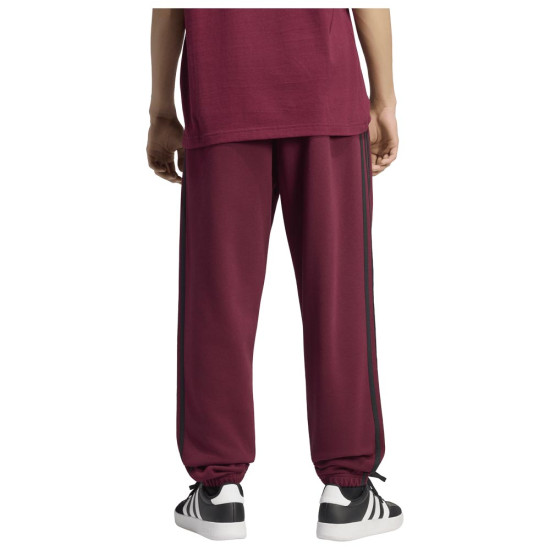 Adidas Ανδρικό παντελόνι φόρμας Essentials 3-Stripes Fleece Tapered-Cuffed Pants
